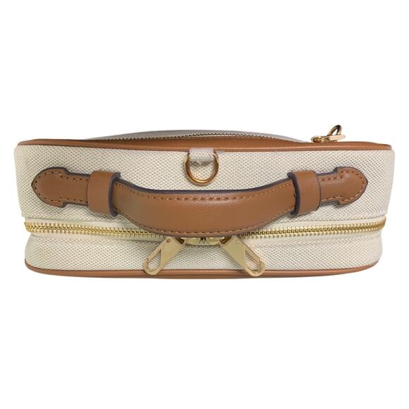 New Joryin Womens Brown Anti Theft RFID Crossbody Travel Bag Purse Case w Flaws - Picture 5 of 10